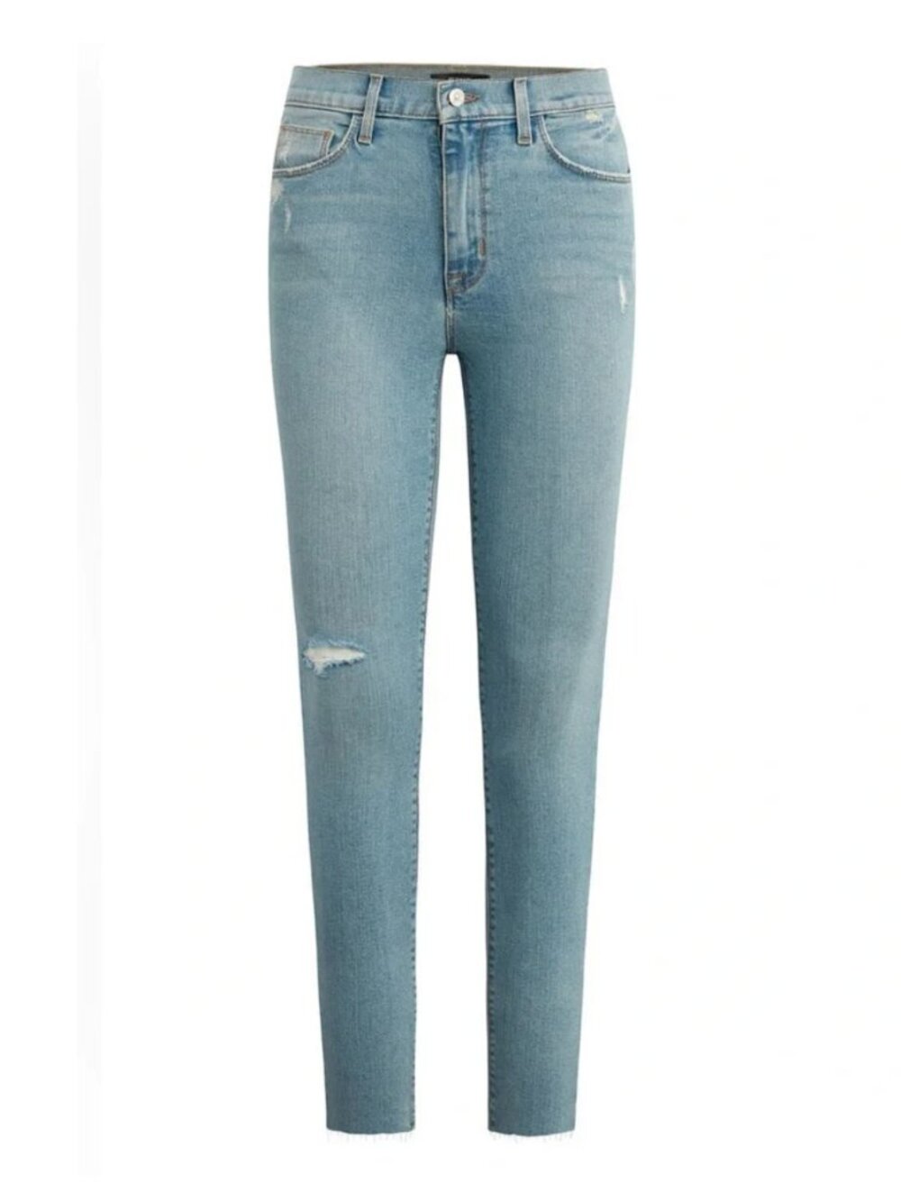Hudson Jeans Blair Distressed High Rise Straight Leg Jeans 26 - Picture 1 of 4